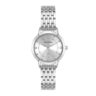 Relógio Mondaine Feminino Prata Caixa Média Pulseira 7 Elos