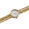 Relógio Mondaine Feminino Dourado Redondo
