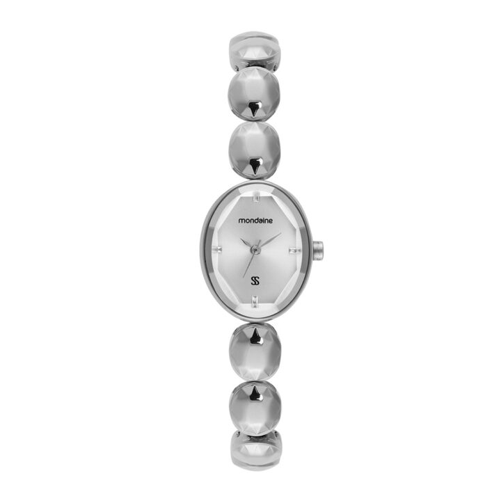 33047L0MVNM2 Relógio Mondaine Feminino Oval Minimalista Sabrina Sato