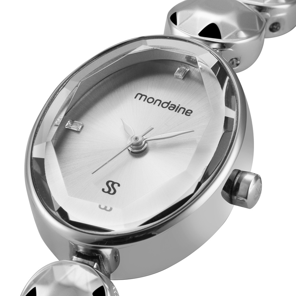 Relógio Mondaine Feminino Oval Minimalista Sabrina Sato