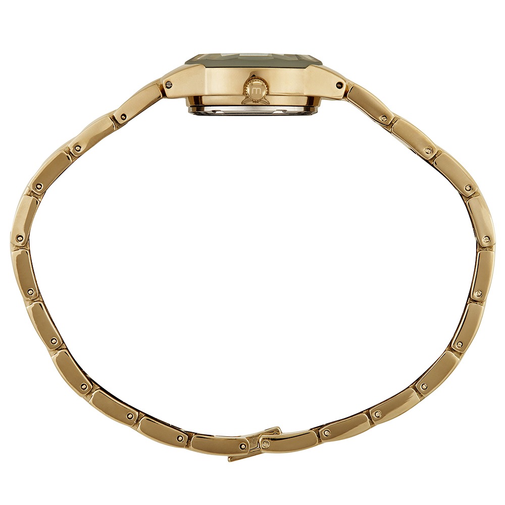 Relógio Mondaine Feminino Clássico Madrepérola E Vidro Facetado