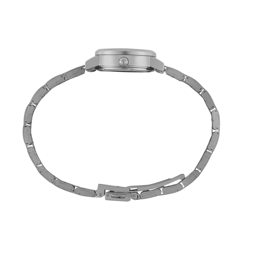 Relógio Mondaine Feminino Prata Brilho Metálico