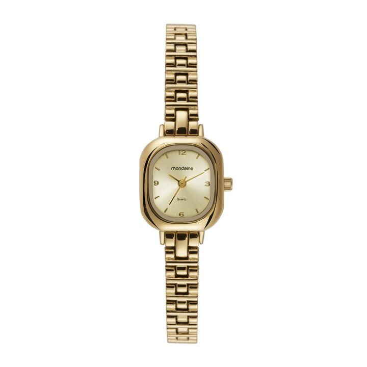 99852LPMVDM1 Relógio Mondaine Feminino Dourado