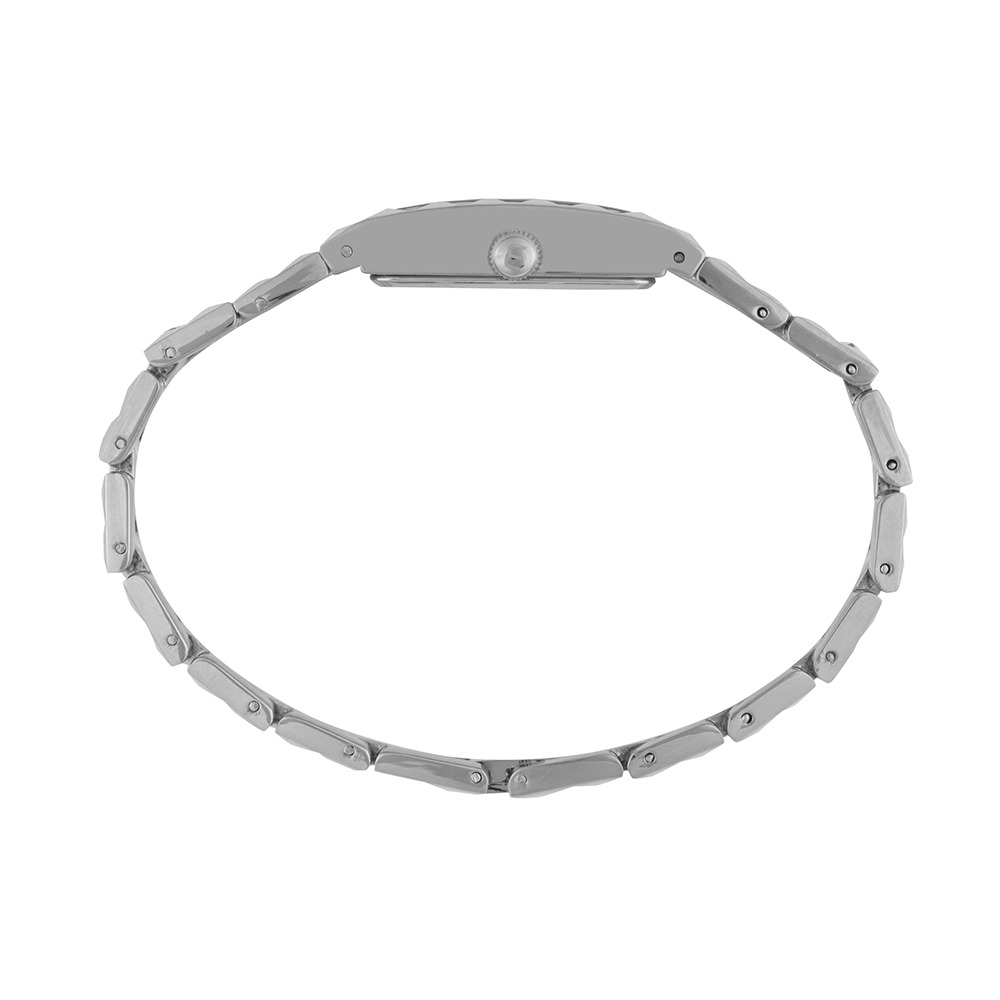 99840L0MVNM2 Relógio Mondaine Feminino Prata Metal Retangular