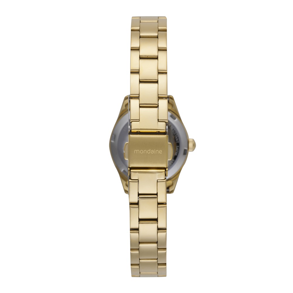 99825LPMVDE1 Relógio Mondaine Feminino Dourado