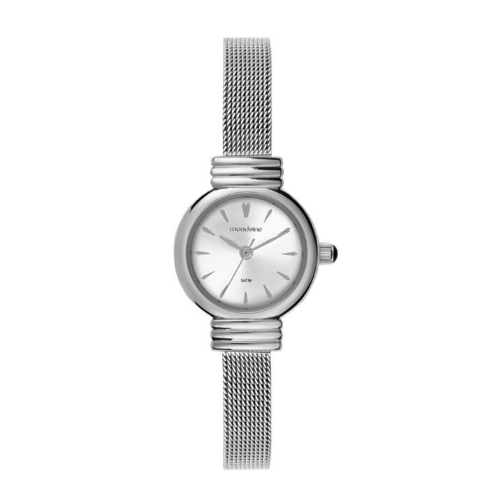 99856L0MVNE2 Relogio Mondaine Feminino Prata