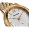 Relógio Mondaine Feminino Dourado Catraca Serrilhada