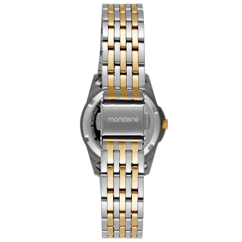 99845LPMVBA3 Relógio Mondaine Feminino Bicolor