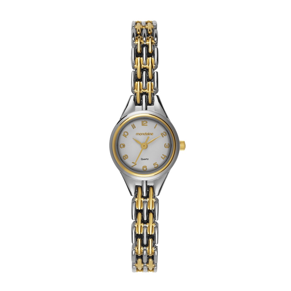 Relógio Mondaine Feminino Bicolor Clássico