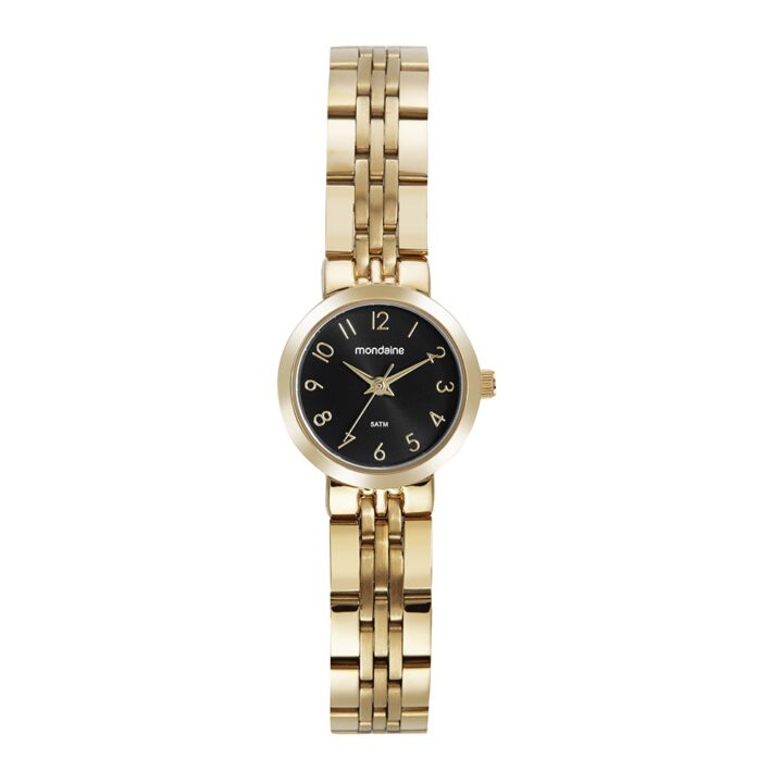 32731LPMVDE1 Relógio Mondaine Feminino Analógico Dourado