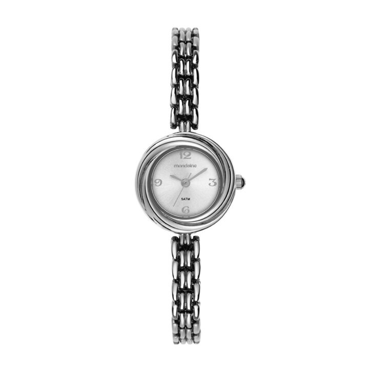 99857L0MVNM2 Relógio Mondaine Feminino Prata Caixa Pequena
