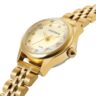 Relógio Mondaine Feminino Vidro Facetado Dourado