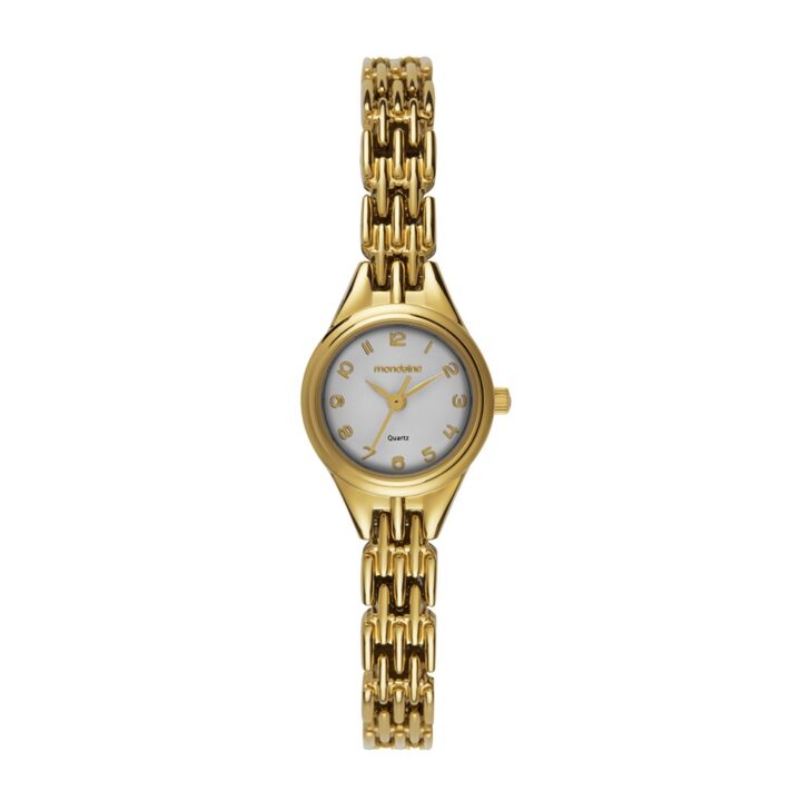 99855LPMVDM1 Relógio Mondaine Feminino Dourado