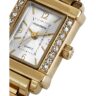 99841LPMVDM1 Relógio Mondaine Feminino Dourado Retangular