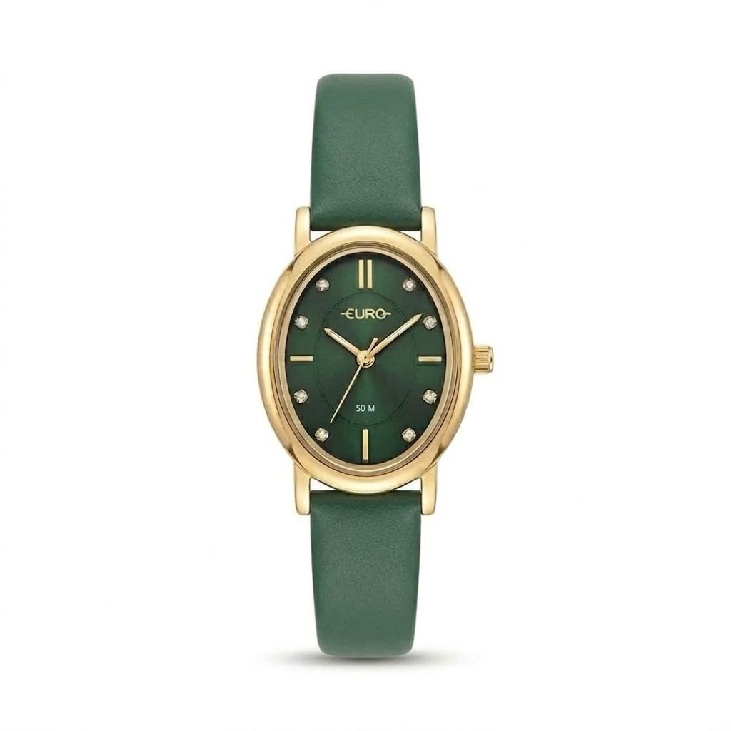 Relógio Euro Feminino Mini Dourado
