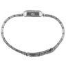 Relógio Mondaine Feminino Quadrado Prateado Cristais