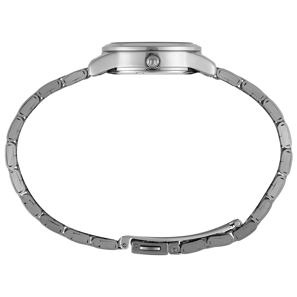Kit Relógio Mondaine Feminino Prata com Brincos e Colar
