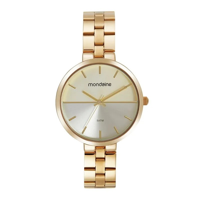 Kit Relógio Mondaine Feminino com Colar e Brincos