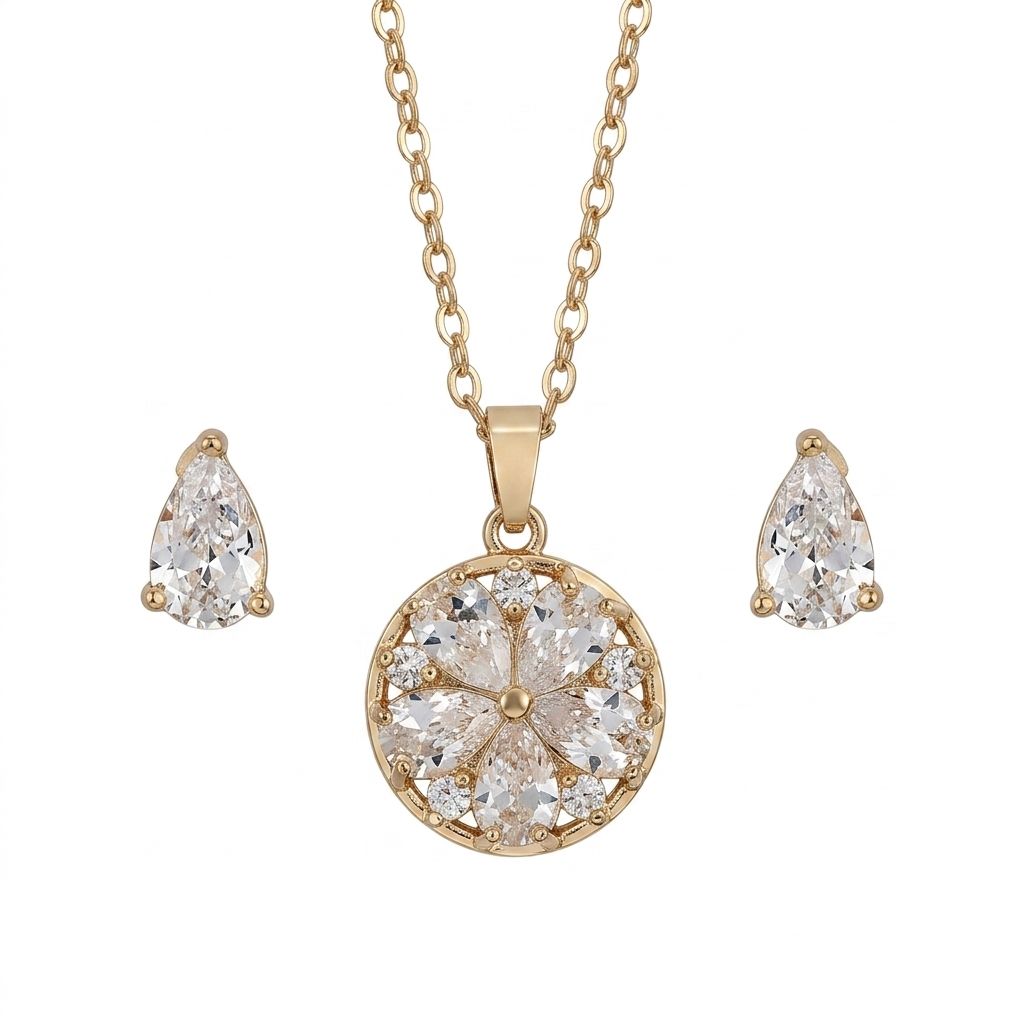 Kit Relógio Mondaine Feminino com Colar e Brincos