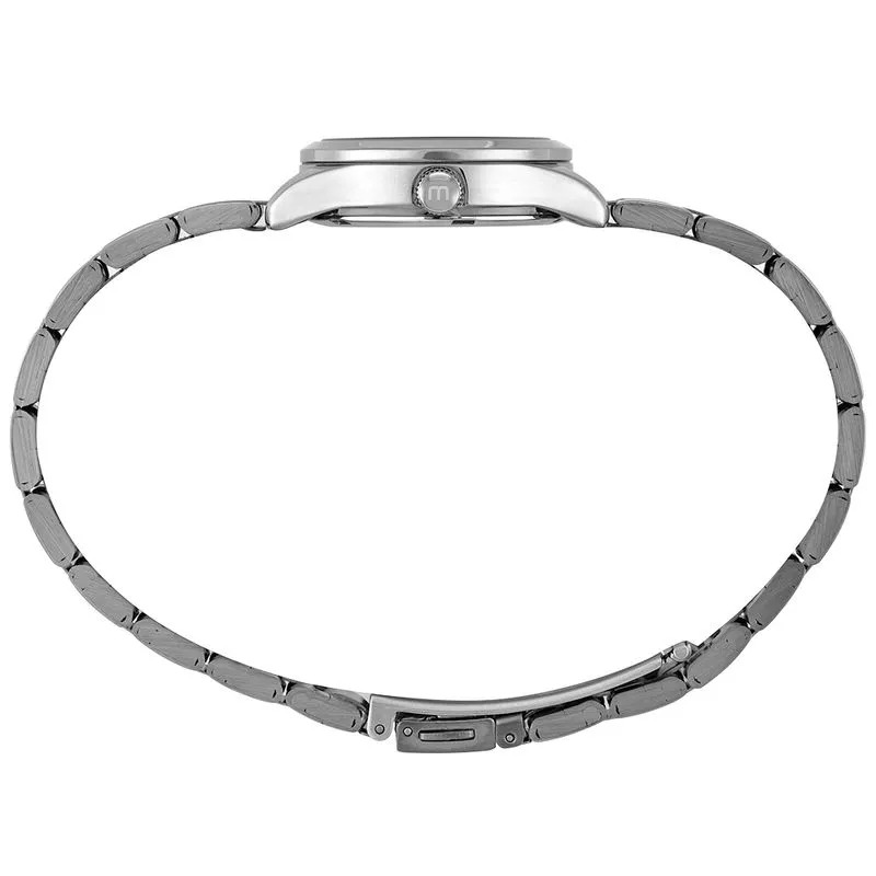 Kit Relógio Mondaine Feminino Cromado Com Brincos