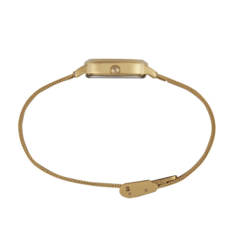 Kit Relógio Mondaine Feminino Dourado com Pulseira
