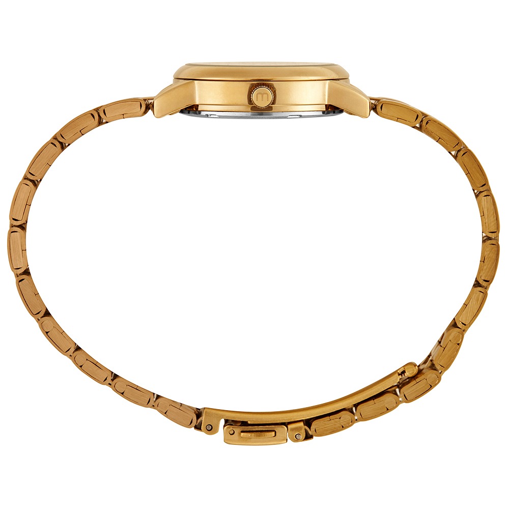 Kit Relógio Mondaine Feminino Dourado com Pulseira