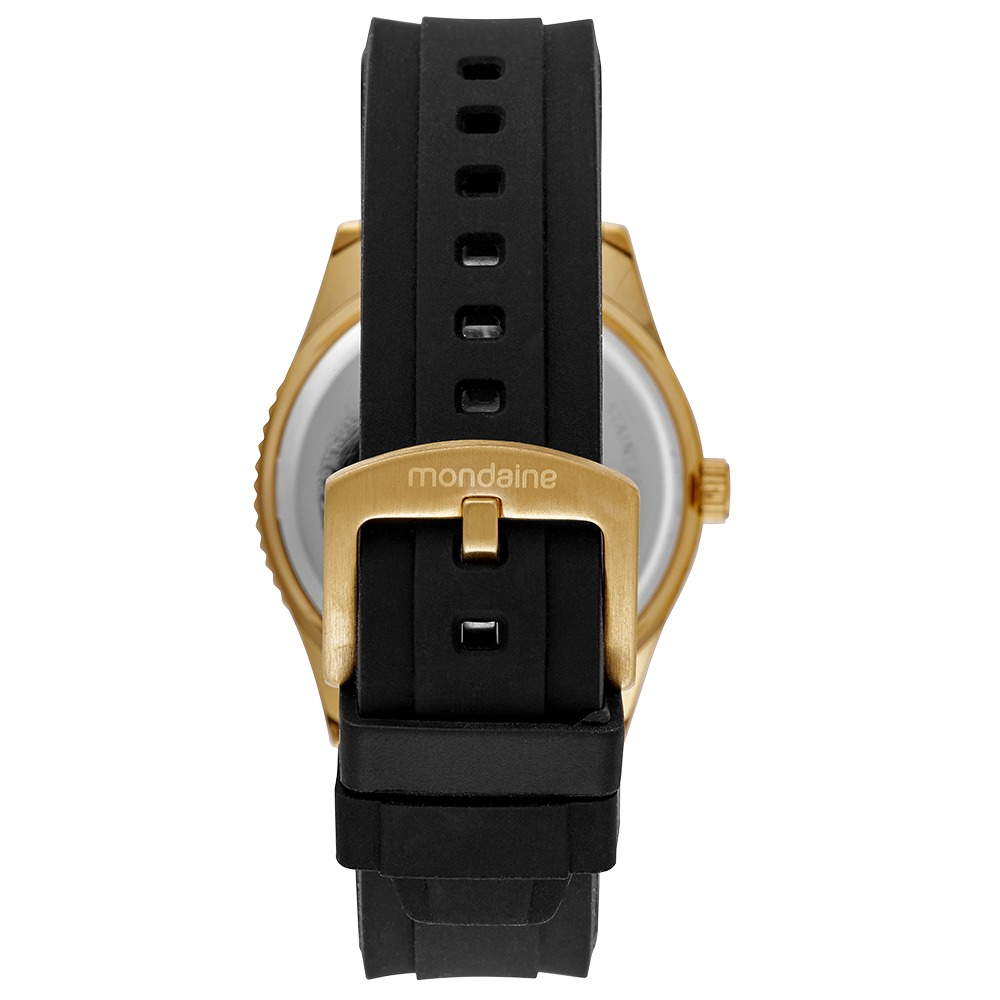 Kit Relógio Mondaine Masculino Preto