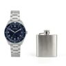 Kit Relógio Mondaine Masculino Prata com Cantil