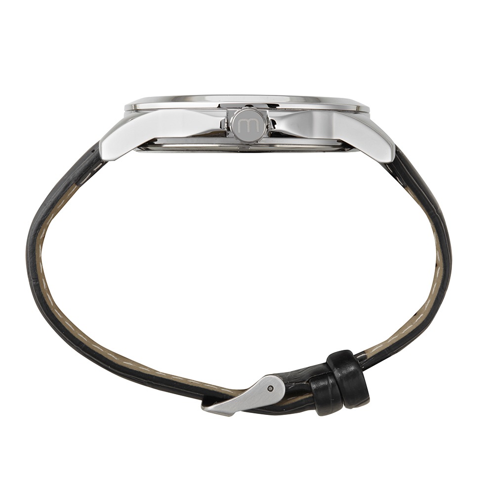 32577G0MVNH2 Kit Relógio Mondaine Masculino Couro Preto com Carteira