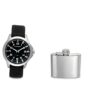 Kit Relógio Mondaine Masculino Prata com Cantil
