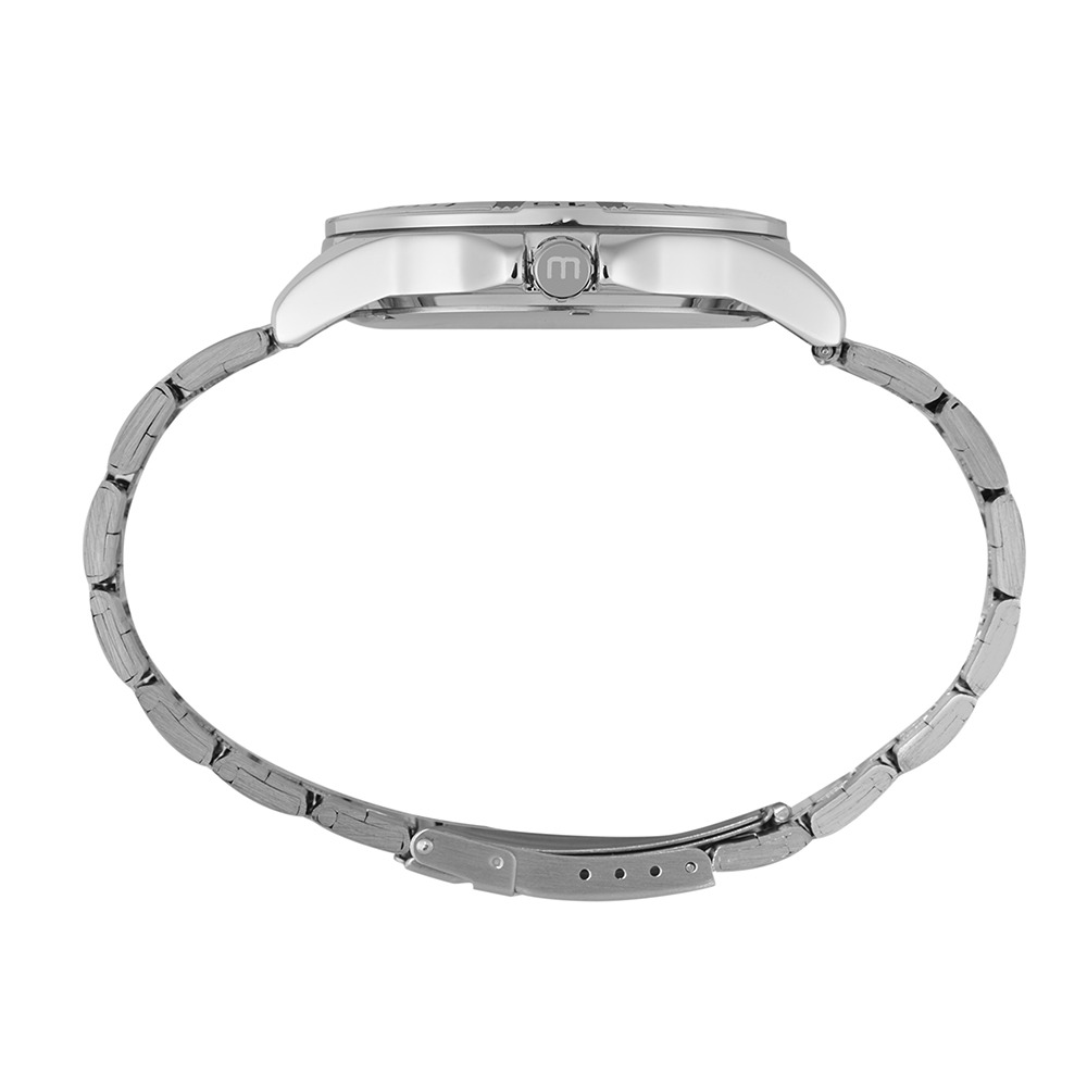 99779G0MVNE1 Kit Relógio Mondaine Masculino Casual Prata com Caneta