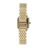 Relógio Feminino Quadrado Dourado Troca de Pulseira