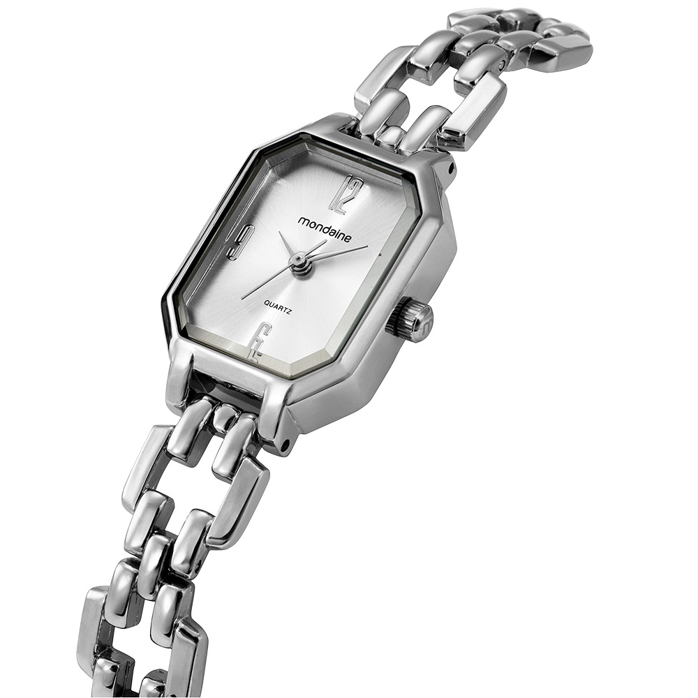 32975L0MVNM2 Relógio Mondaine Feminino Prata