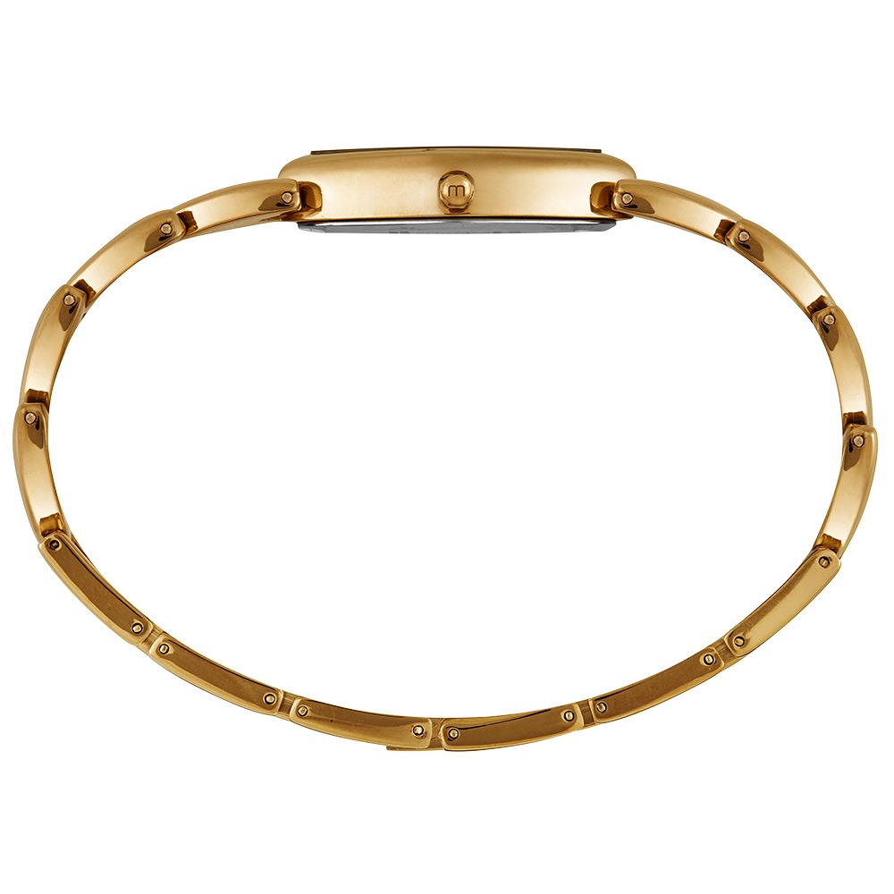 32974LPMVDM1 Relógio Feminino Mondaine Dourado Oval Elegante