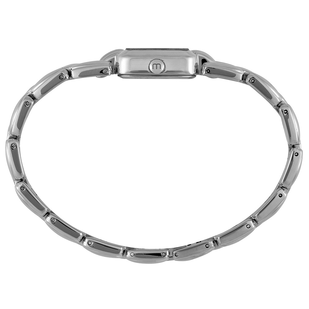 32980L0MVNM2 Relógio Mondaine Feminino Prata Quadrado
