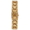 32980LPMVDM1 Relógio Mondaine Feminino Dourado Quadrado Index Champagne