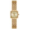32989LPMVDM1 Relógio Mondaine Feminino Dourado Quadrado Champagne