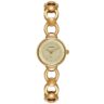 32976LPMVDM1 Relógio Mondaine Feminino Dourado Pulseira Sólida Vidro Facetado