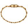 32976LPMVDM1 Relógio Mondaine Feminino Dourado Pulseira Sólida Vidro Facetado