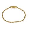 Kit Relógio Feminino Mini Dourado com Bolsa