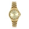 99759LPMVDE1 Kit Relógio Mondaine Feminino Dourado Cristais
