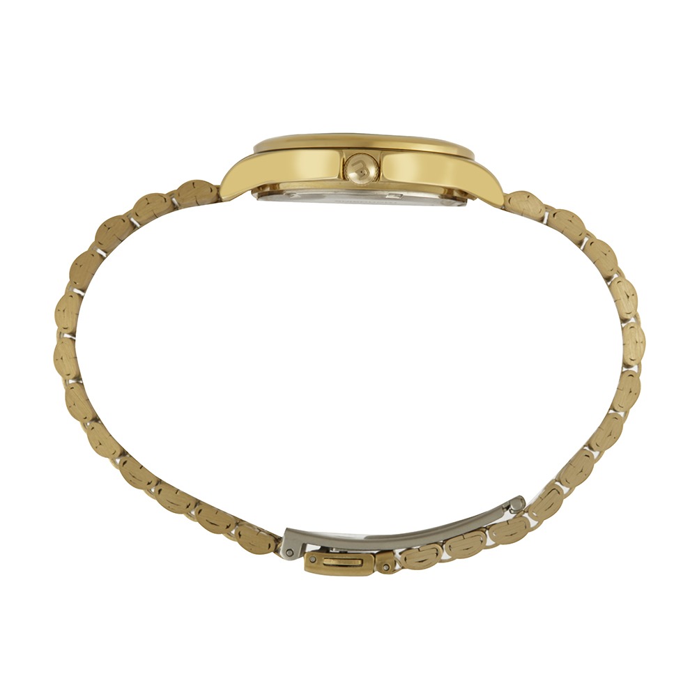 99759LPMVDE1 Kit Relógio Mondaine Feminino Dourado Cristais