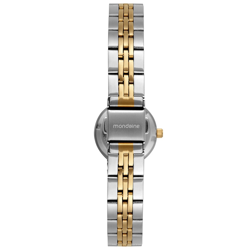 99817LPMVBE3 Kit Relógio Mondaine Feminino Bicolor Clássico