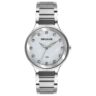 77264L0SVNS3 Relógio Seculus Feminino Casual Madrepérola Prata