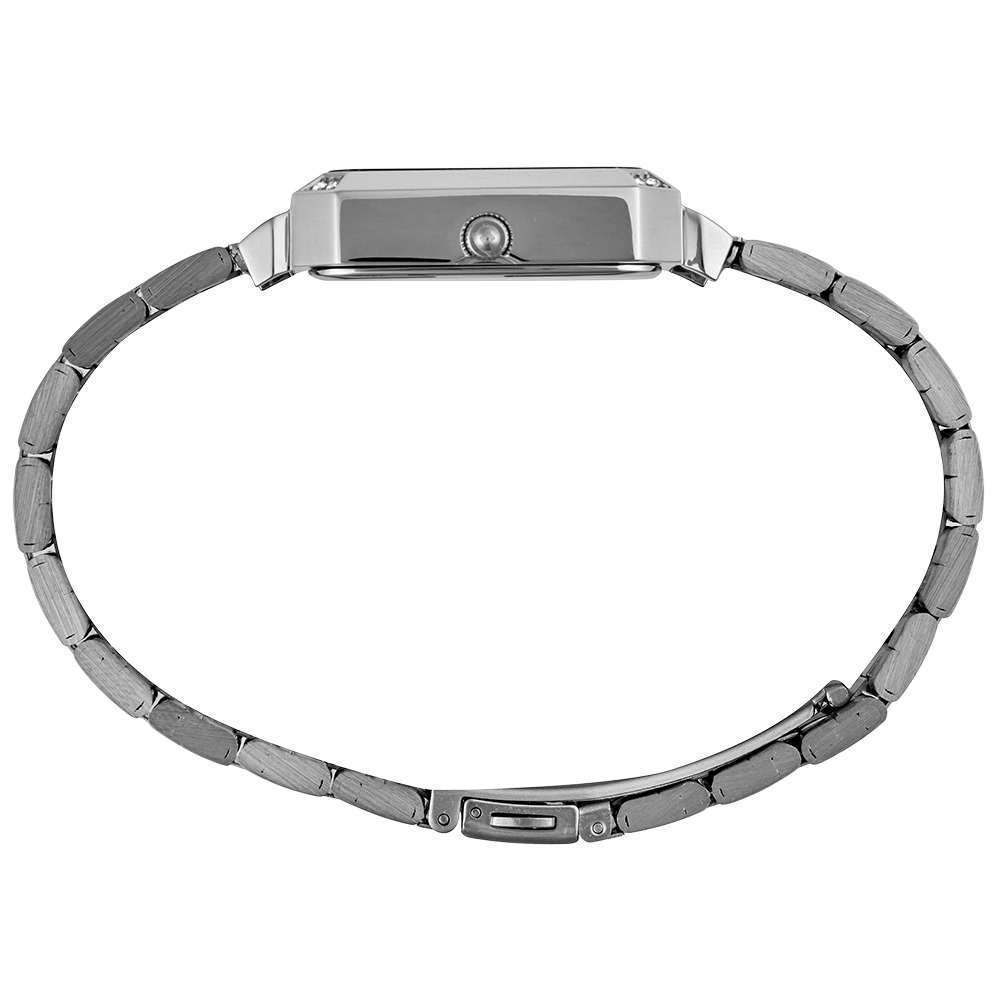 44308L0SVNA2 Relógio Seculus Feminino Prata Aço Index Completo Rosca