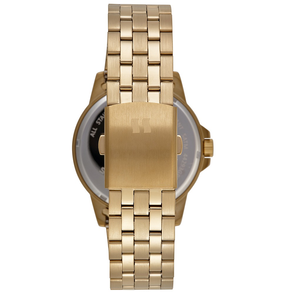 Relógio Seculus Masculino Casual Dourado
