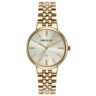 77266LPSVDS1 Relógio Seculus Feminino Cristais Dourado