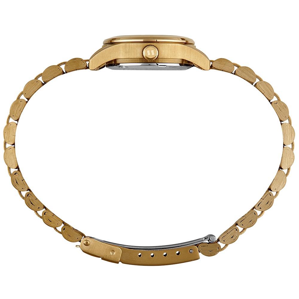 44192LPSVDA2 Relógio Seculus Feminino Aço Cristais Dourado