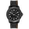 44223GPSVPU4 Relógio Seculus Masculino Silicone e Pespontos Laranja