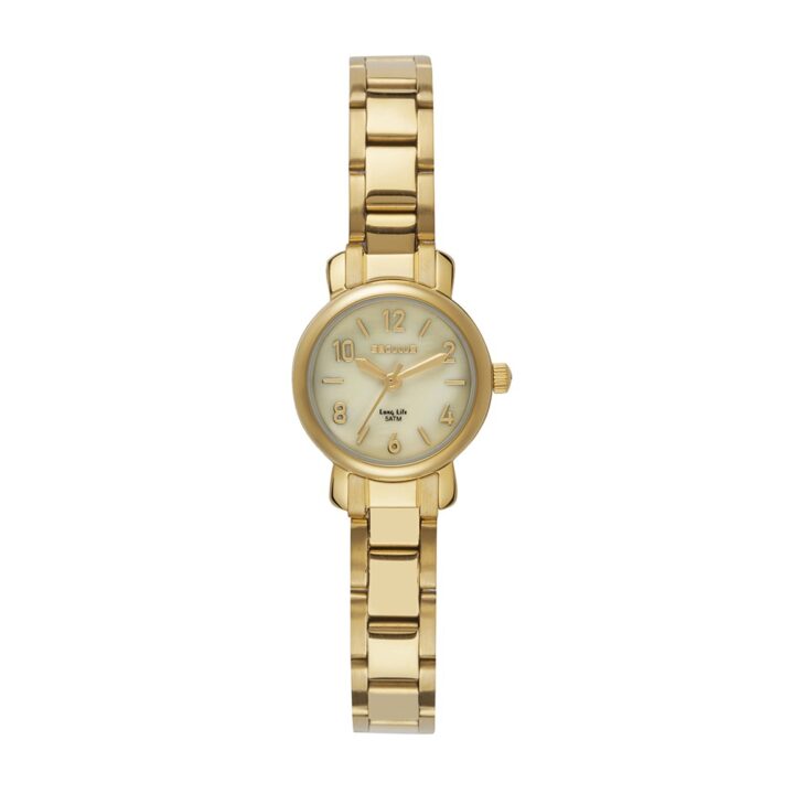 Relógio Seculus Feminino Champagne Clássico